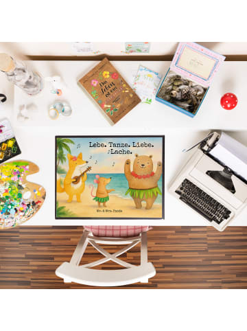 Mr. & Mrs. Panda schreibtischunterlage Waldtiere Aloha Design mi... in Weiß