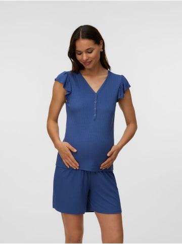 mama licious Schlafanzug Set in Blue Indigo 1