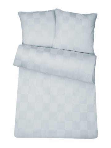 Carpe Sonno Damast Bettwäsche in Silber