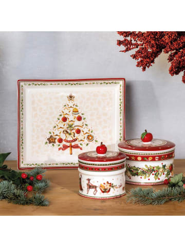 Villeroy & Boch 6er Set Gebäckplatten Winter Bakery Delight 27 x 23 cm in bunt