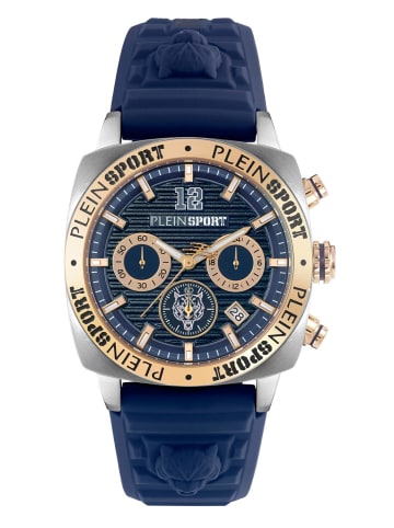 Philipp Plein Wildcat Chrono in blau