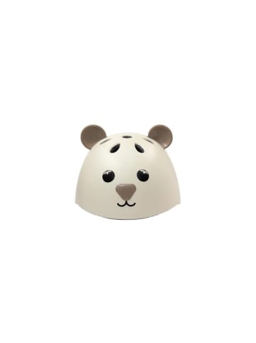 Hudora Fahrradhelm Kinder, Bär, mocha, Gr. 48-52
