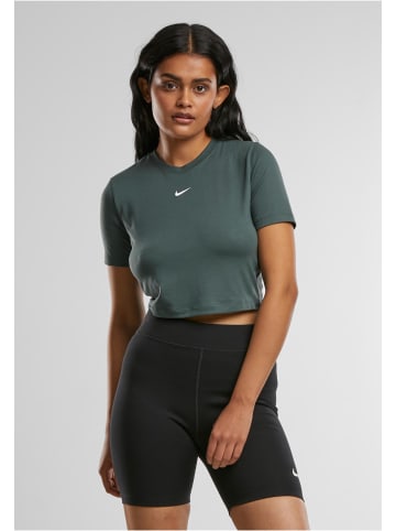 Nike Nike Cropped T-Shirts in vintage green/white