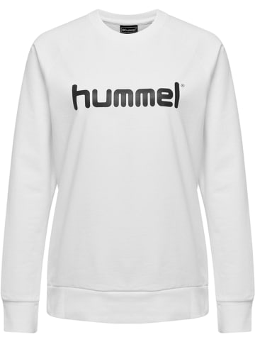 Hummel Sweatshirt Hmlgo Cotton Logo Sweatshirt Woman in WHITE