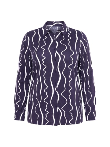Ulla Popken Longshirt in dunkle pflaume