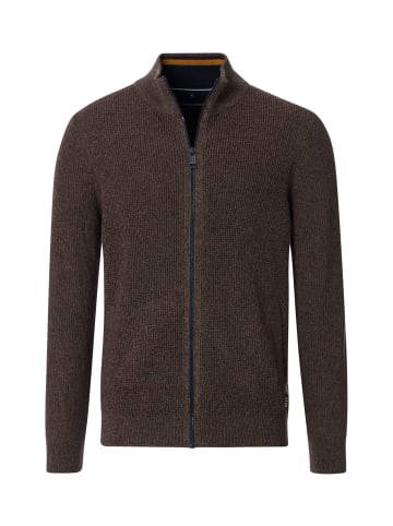 CASAMODA Strickjacke in Braun