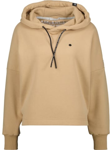 alife and kickin Hoodie "Minaak A Sweat" in Beige