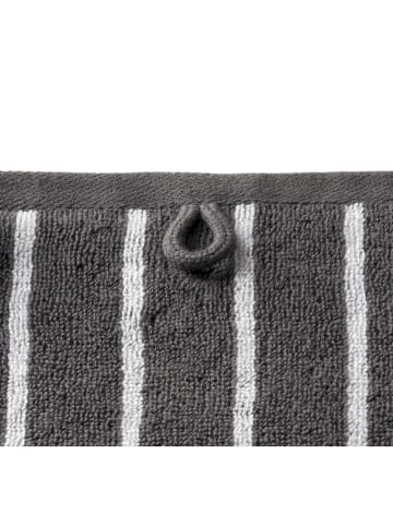 Musterring Handtuch NEEDLESTRIPE in Anthrazit
