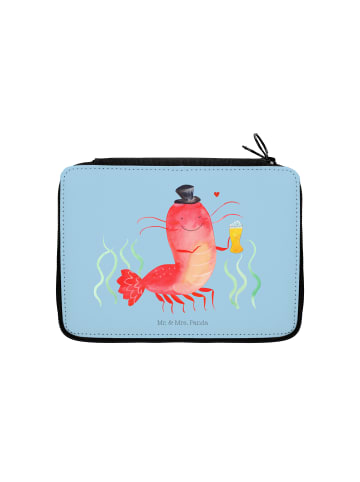 Mr. & Mrs. Panda Menschrmäppchen Hummer Weizen ohne Spruch in Blau Pastell