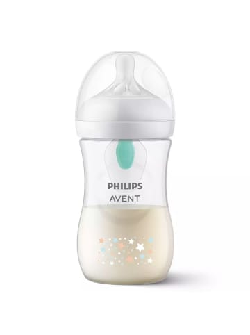 Philips Avent PP-Flasche Natural Response 260ml mit AirFree Ventil in weiss