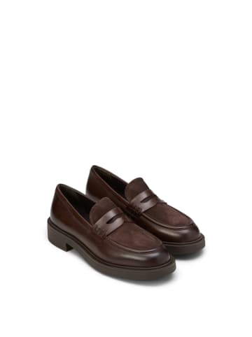 Marc O'Polo Penny-Loafer Model Lea in Dark Brown
