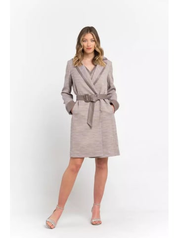 Trussardi Beige Baumwolle Damen Mantel