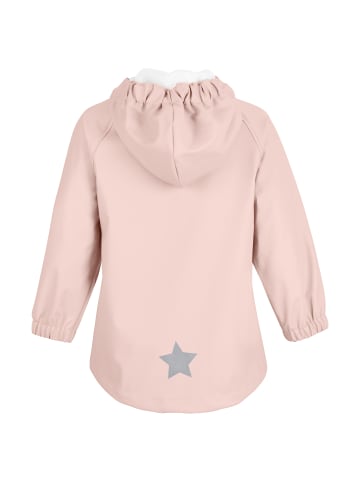 Sterntaler Regenjacke ungefüttert uni in zartrosa