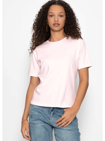 SASSYCLASSY Rundhals T-Shirt in Rosa