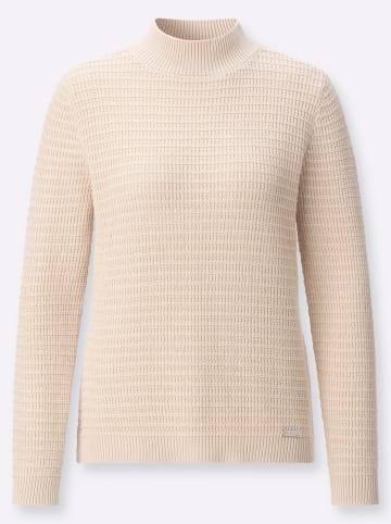 WITT WEIDEN Stehkragen-Pullover in elfenbein