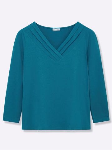 sheego by Joe Browns Langarmshirt in topas