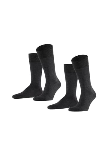 Falke Socken 2er Pack in Anthrazit