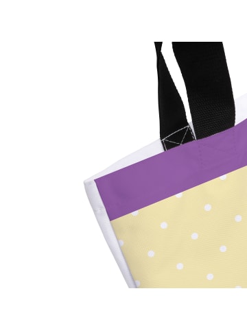 Mr. & Mrs. Panda Beuteltasche Fuchs Mama mit Spruch in Gelb Pastell