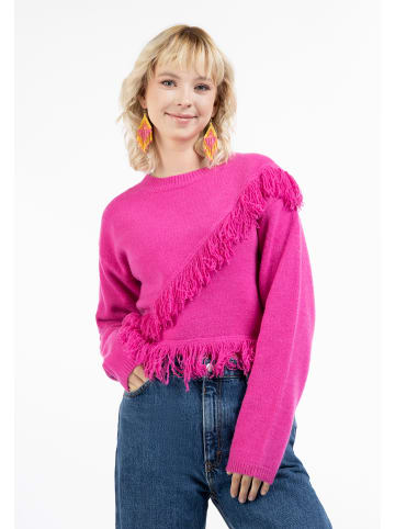 IZIA Damen Strickpullover in Pink