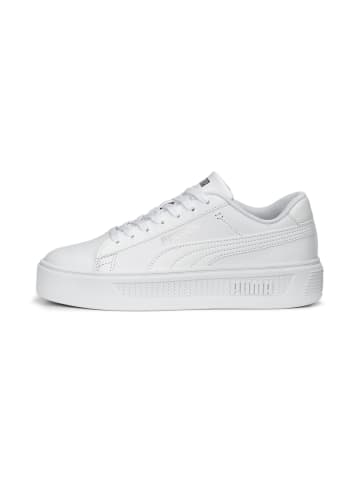 Puma Sneaker Smash Platform v3 in puma white-puma silver