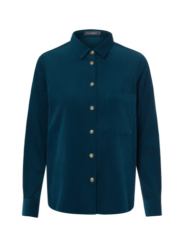 Franco Callegari Cordbluse in petrol
