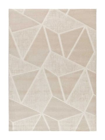 Atticgo Kurzflor-Teppich SENSATION in weiß