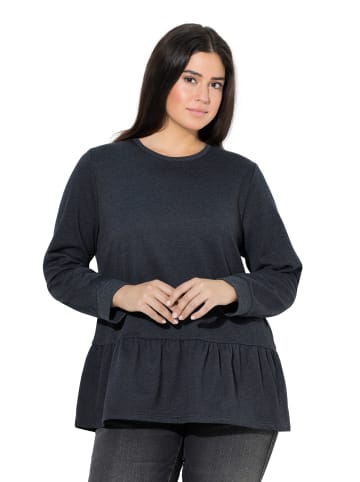 Ulla Popken Sweatshirt in schwarz