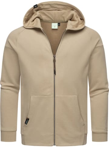 ragwear Kapuzensweatjacke Zenway in Sand