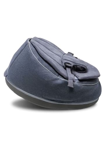 doomoo Babywippe / Babysitzsack mit Schaukelfunktion in blau