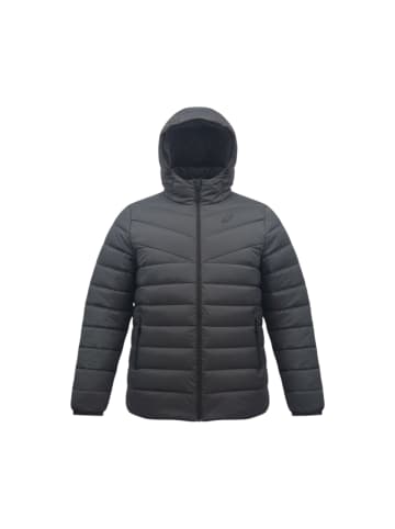 asics Daunenjacke Down Hooded Jacket in Dunkelgrau