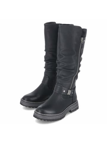 rieker Schaftstiefel in schwarz