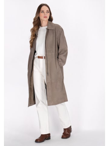 DreiMaster Vintage Women Coat in taupe grey