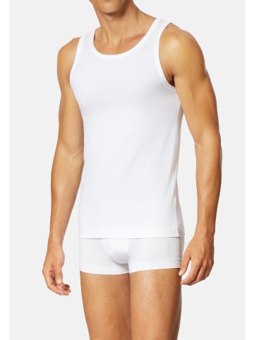 UNCOVER BY SCHIESSER Unterhemd / Tanktop Basic in Weiß