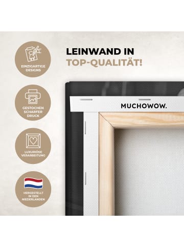 MuchoWow Leinwand bilder Toilettenpapier