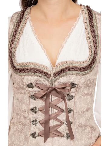 Krüger Dirndl Mieder 114565 in beige