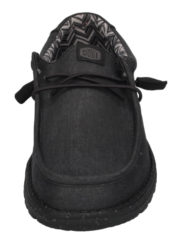 Hey Dude Halbschuhe-Slipper WALLY CANVAS in schwarz