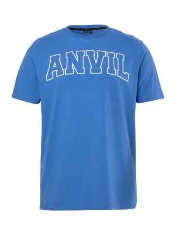 JP1880 Kurzarm T-Shirt in jeansblau