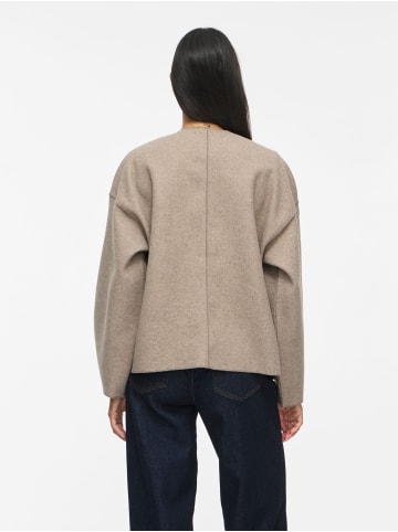 Vila Jacke in Dark Natural Melange1