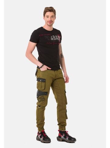 Cipo & Baxx Jeanshose in KHAKI