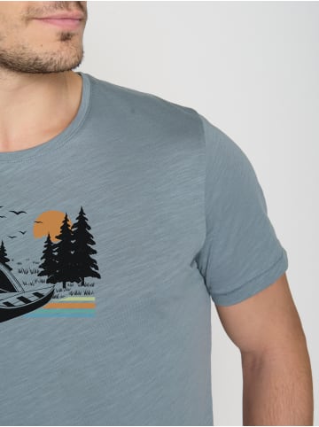 GreenBomb Spice Nature Canoe Tent in Grey Blue