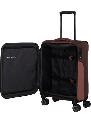 travelite Trolley Viia 4w Trolley S in Frühlingsrose
