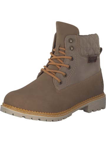 rieker Schnürstiefeletten in Beige