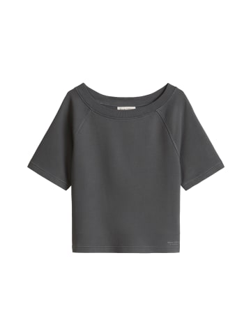 Marc O'Polo Kurzarm-Sweatshirt loose in Stormy Sky