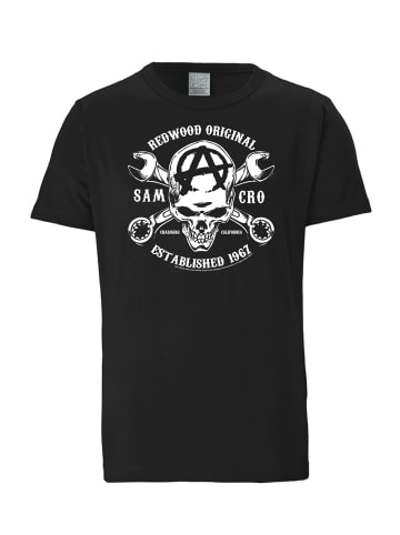 Logoshirt T-Shirt Sons of Anarchy SAMCRO in schwarz