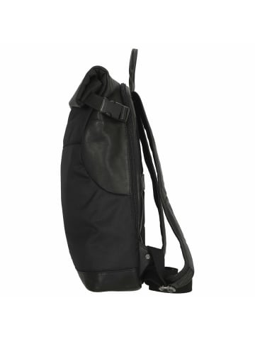 The Chesterfield Brand Fusion Bornholm - Rucksack 17" 45 cm in schwarz