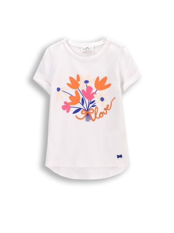 Coccodrillo T-Shirt mit kurzem Ärmel in weiß