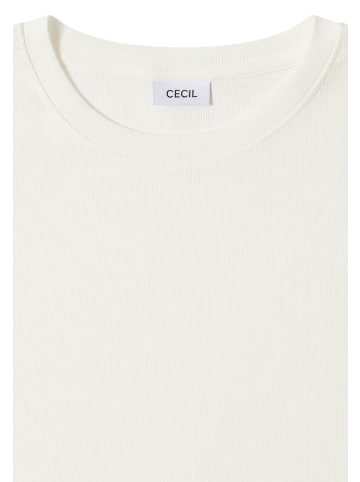 Cecil Langarmshirt in vanilla white
