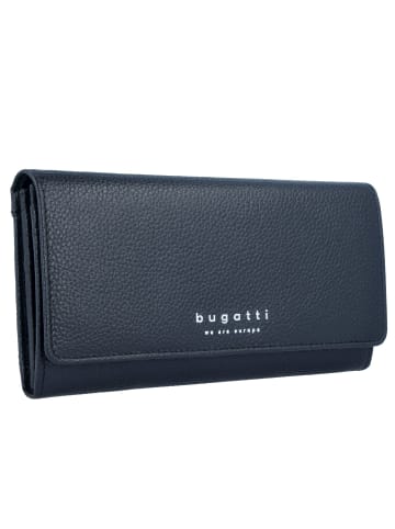 Bugatti Linda Geldbörse Leder 19 cm schwarz