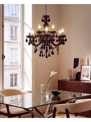 Pendelleuchten KALANG  in Schwarz - (W) 60 x (H) 145 x (L) 60 cm