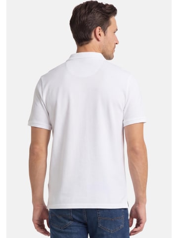 Redmond Poloshirt Basic in Türkis / weiß